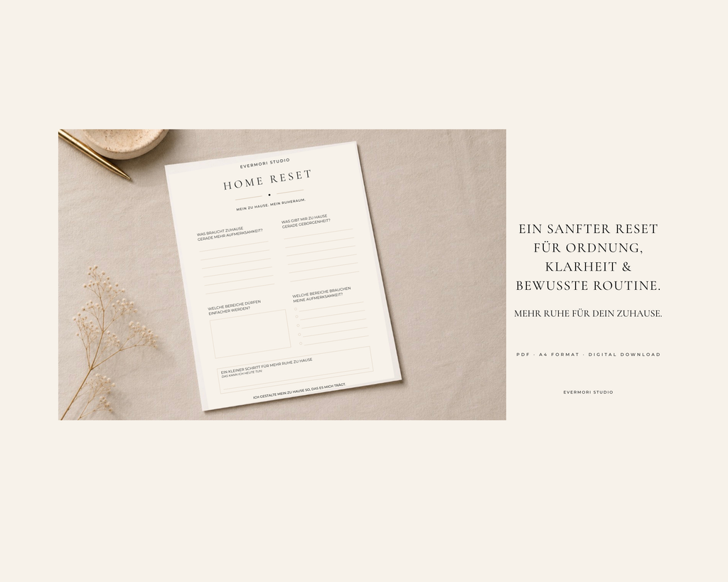 Home Reset — DE+EN